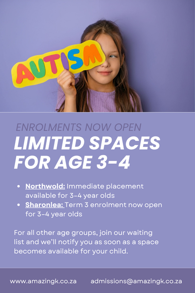 Amazing K enrollments now open 