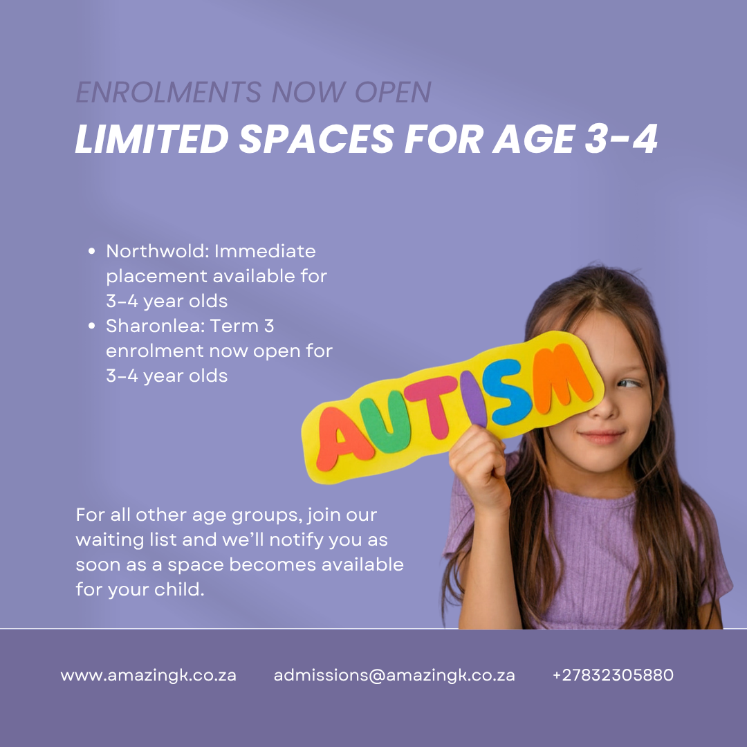Amazing K enrollments now open