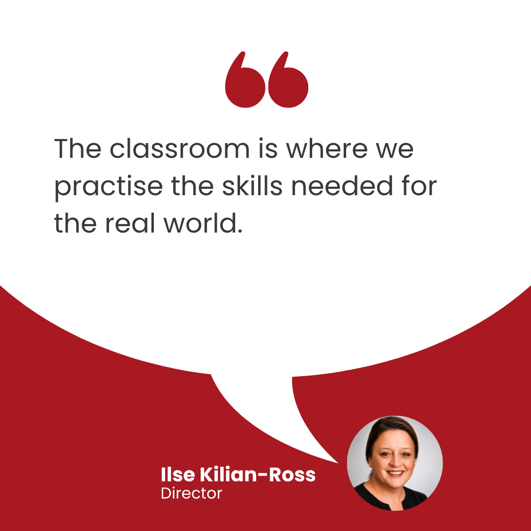 The classroom is where we