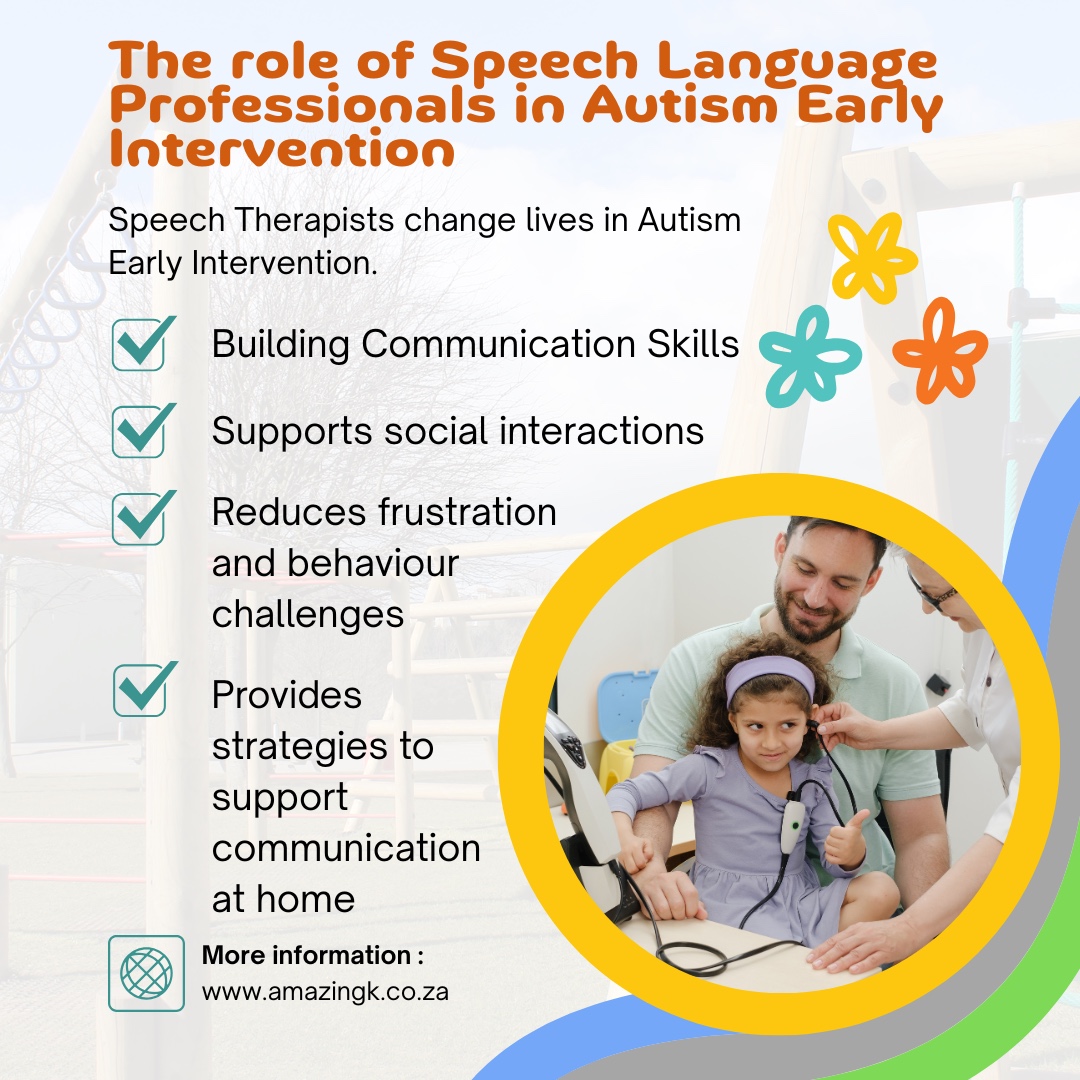 Speech therapists play a key role in the diagnostic journey